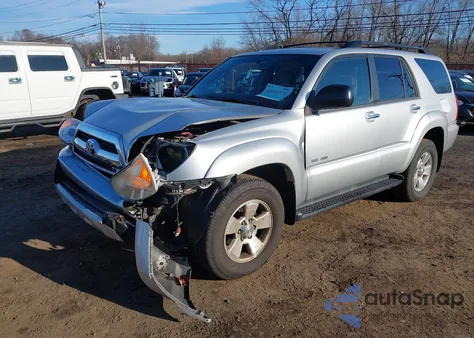 2007 Toyota 4Runner Sr5 V6 from USA, damaged, VIN JTEBU14R470116500